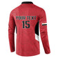 Custom Egypt Football Button Sweatshirt Pharaohs Road To The World 2026