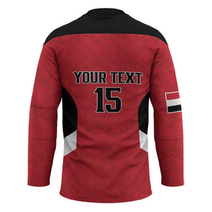 Custom Egypt Football Hockey Jersey Pharaohs Road To The World 2026 - African Pride