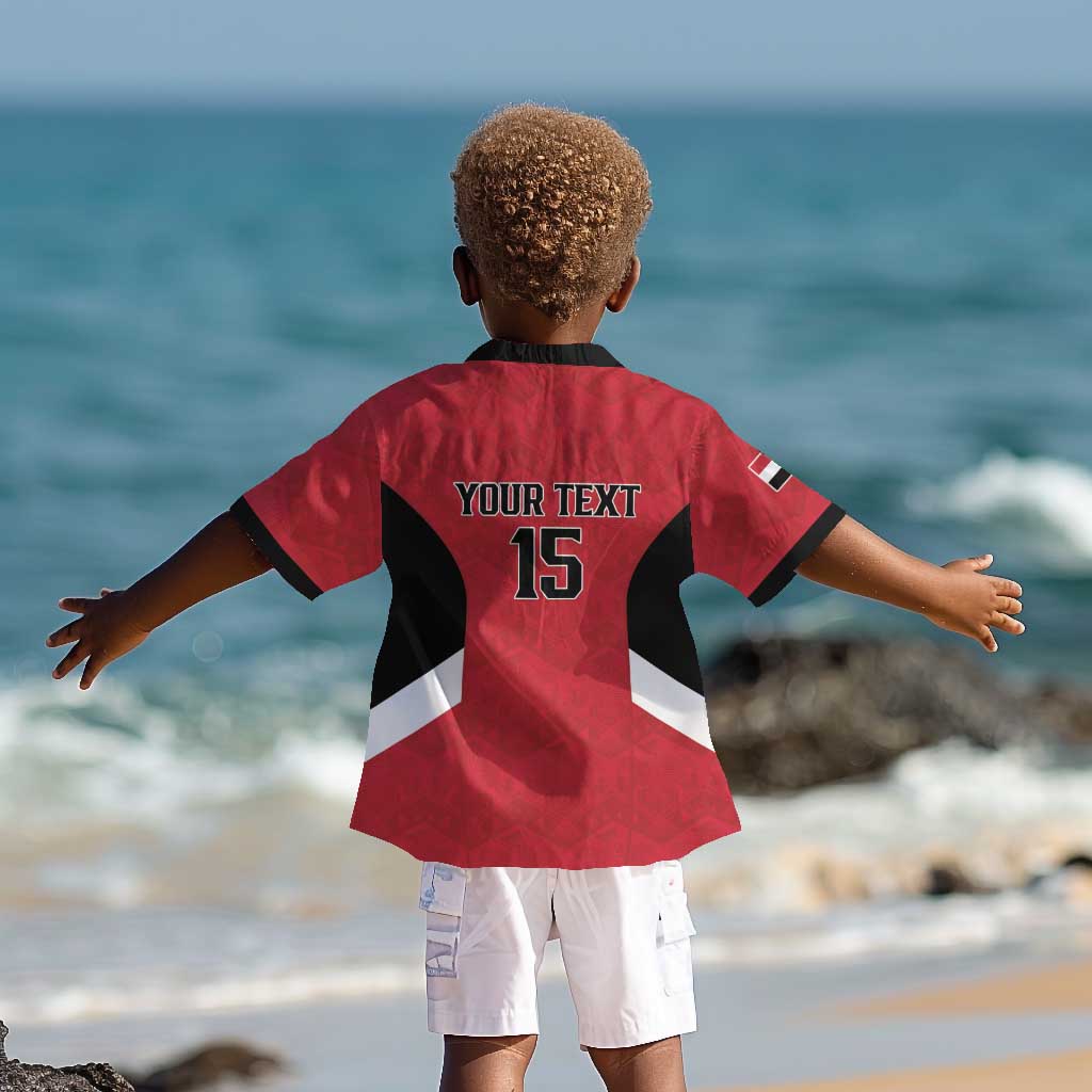 Custom Egypt Football Kid Hawaiian Shirt Pharaohs Road To The World 2026 - African Pride