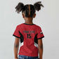 Custom Egypt Football Kid T shirt Pharaohs Road To The World 2026 - African Pride