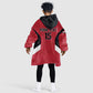 Custom Egypt Football Kid Wearable Blanket Hoodie Pharaohs Road To The World 2026 - African Pride