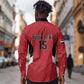 Custom Egypt Football Long Sleeve Button Shirt Pharaohs Road To The World 2026 - African Pride