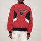 Custom Egypt Football Sleeve Zip Bomber Jacket Pharaohs Road To The World 2026 - African Pride