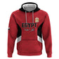 Custom Egypt Football Zip Hoodie Pharaohs Road To The World 2026 - African Pride