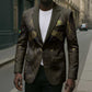 Custom Gabon Football Blazer Black Panther Thunder - African Pride
