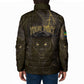Custom Gabon Football Padded Jacket Black Panther Thunder - African Pride