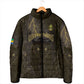 Custom Gabon Football Padded Jacket Black Panther Thunder - African Pride