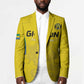 Custom Gabon Football Blazer Go Champions Les Pantheres - African Pride