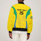 Custom Gabon Football Bomber Jacket Go Champions Les Pantheres - African Pride