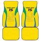 Custom Gabon Football Car Mats Go Champions Les Pantheres - African Pride
