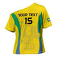 Custom Gabon Football Cross Shoulder Shirt Go Champions Les Pantheres - African Pride