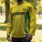 Custom Gabon Football Hockey Jersey Go Champions Les Pantheres - African Pride