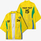 Custom Gabon Football Kimono Go Champions Les Pantheres - African Pride