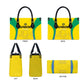 Gabon Football Leather Bag Go Champions Les Pantheres - African Pride