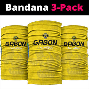 Gabon Football Neck Gaiter Go Champions Les Pantheres - African Pride