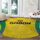 Gabon Football Round Carpet Go Champions Les Pantheres - African Pride