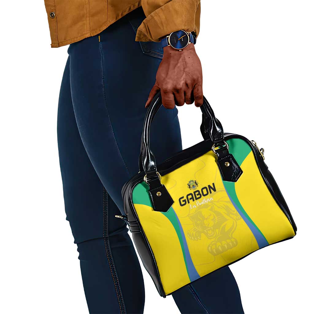 Gabon Football Shoulder Handbag Go Champions Les Pantheres - African Pride