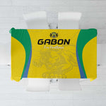 Gabon Football Tablecloth Go Champions Les Pantheres - African Pride