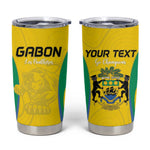 Custom Gabon Football Tumbler Cup Go Champions Les Pantheres - African Pride