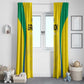 Gabon Football Window Curtain Go Champions Les Pantheres - African Pride