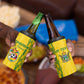 Custom Zimbabwe Football 4 in 1 Can Cooler Tumbler Come On Warriors - Kente Pattern - African Pride
