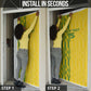 Custom Zimbabwe Football Door Cover Come On Warriors - Kente Pattern - African Pride