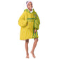 Custom Zimbabwe Football Kid Wearable Blanket Hoodie Come On Warriors - Kente Pattern - African Pride