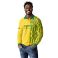 Custom Zimbabwe Football Long Sleeve Polo Shirt Come On Warriors - Kente Pattern - African Pride
