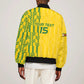 Custom Zimbabwe Football Sleeve Zip Bomber Jacket Come On Warriors - Kente Pattern - African Pride