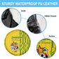 Zimbabwe Football Spare Tire Cover Come On Warriors - Kente Pattern - African Pride