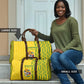 Zimbabwe Football Travel Bag Come On Warriors - Kente Pattern - African Pride