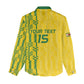Custom Zimbabwe Football Women Casual Shirt Come On Warriors - Kente Pattern - African Pride