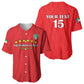 Custom Equatorial Guinea Football Baseball Jersey Go Nzalang Nacional Go - African Pride