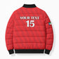 Custom Equatorial Guinea Football Bomber Puffer Jacket Go Nzalang Nacional Go - African Pride
