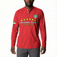 Custom Equatorial Guinea Football Button Sweatshirt Go Nzalang Nacional Go