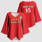 Custom Equatorial Guinea Football Kimono Sleeve Blouse Go Nzalang Nacional Go - African Pride