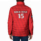Custom Equatorial Guinea Football Padded Jacket Go Nzalang Nacional Go - African Pride