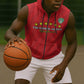 Custom Equatorial Guinea Football Sleeveless Zip Hoodie Go Nzalang Nacional Go - African Pride