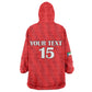 Custom Equatorial Guinea Football Wearable Blanket Hoodie Go Nzalang Nacional Go - African Pride