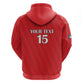Custom Equatorial Guinea Football Zip Hoodie Go Nzalang Nacional Go - African Pride