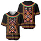 Cameroon Bamenda Baseball Jersey Toghu Traditional Pattern