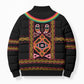Cameroon Bamenda Bomber Puffer Jacket Toghu Traditional Pattern