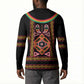 Cameroon Bamenda Button Sweatshirt Toghu Traditional Pattern