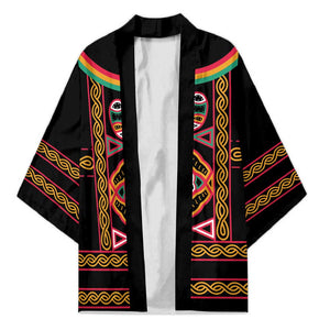 Cameroon Bamenda Kimono Toghu Traditional Pattern