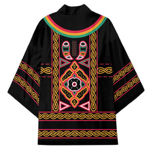 Cameroon Bamenda Kimono Toghu Traditional Pattern
