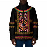 Cameroon Bamenda Padded Jacket Toghu Traditional Pattern
