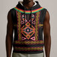 Cameroon Bamenda Sleeveless Hoodie Toghu Traditional Pattern