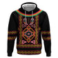 Cameroon Bamenda Zip Hoodie Toghu Traditional Pattern