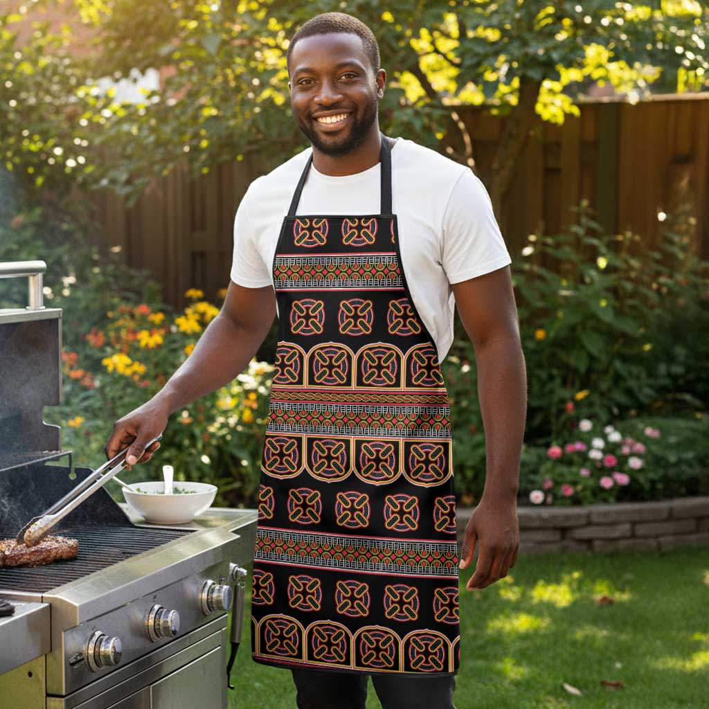 Bamenda Toghu Apron Cameroon Traditional Pattern