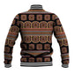 Bamenda Toghu Baseball Jacket Cameroon Traditional Pattern
